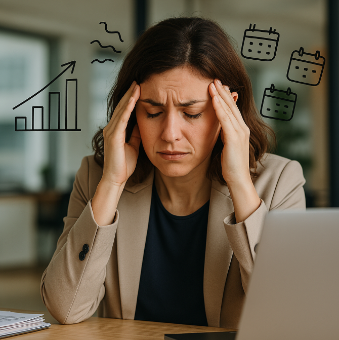 troppa pressione sul lavoro?
